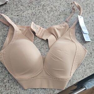 Jockey Nude Bra with Lace Detail